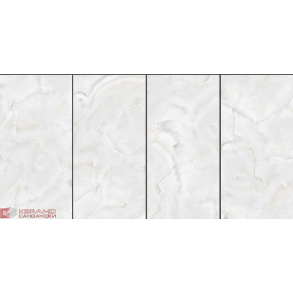 Гранитогрес Cloudy Onyx Grey 120x60
