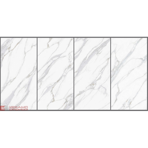 Гранитогрес Wonder White 120x60